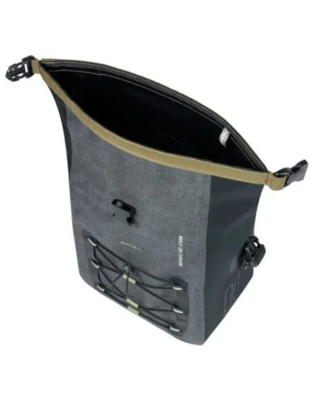 Enkele fietstas Basil Navigator Storm MIK SIDE M 12-15 liter 34 x 28 x 19 cm - zwart