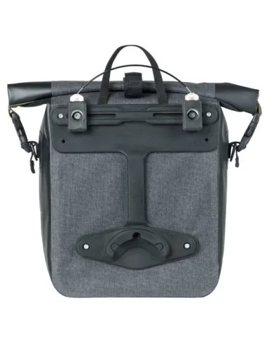 Enkele fietstas Basil Navigator Storm MIK SIDE M 12-15 liter 34 x 28 x 19 cm - zwart