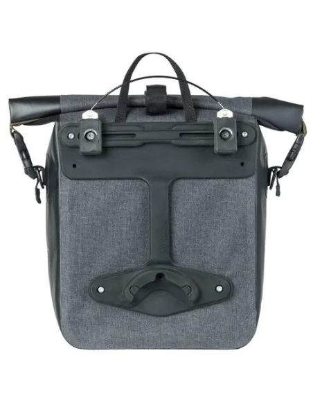 Enkele fietstas Basil Navigator Storm MIK SIDE M 12-15 liter 34 x 28 x 19 cm - zwart