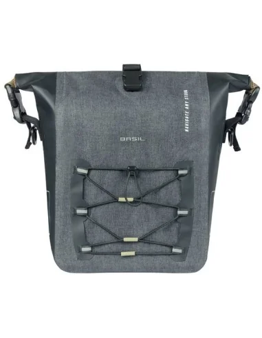 Enkele fietstas Basil Navigator Storm MIK SIDE M 12-15 liter 34 x 28 x 19 cm - zwart