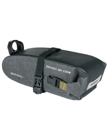 Zadeltas Basil Navigator Storm M 1.5 liter 10 x 9 x 29 cm - zwart