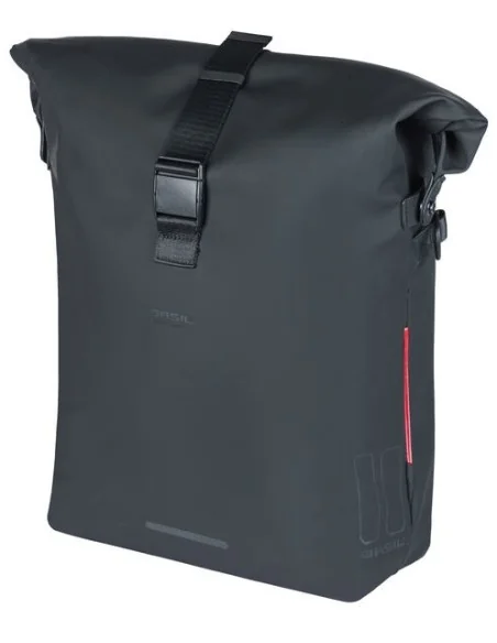 Fietsschoudertas Basil SoHo MIK SIDE 17 liter 16 x 32 x 37 cm - zwart