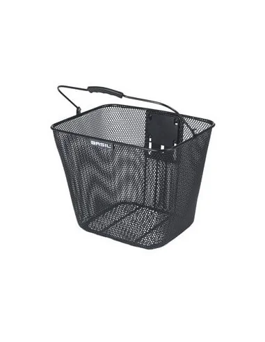 Fietsmand Basil Bilbao KF bevestiging inclusief stuurbochthouder 26 x 22 x 27 cm - zwart