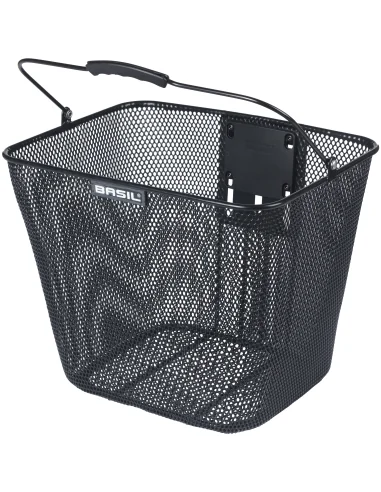 Fietsmand Basil BilbaoBasEasy 26 x 22 x 27 cm - zwart