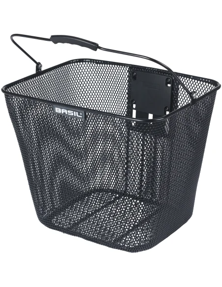 Fietsmand Basil BilbaoBasEasy 26 x 22 x 27 cm - zwart