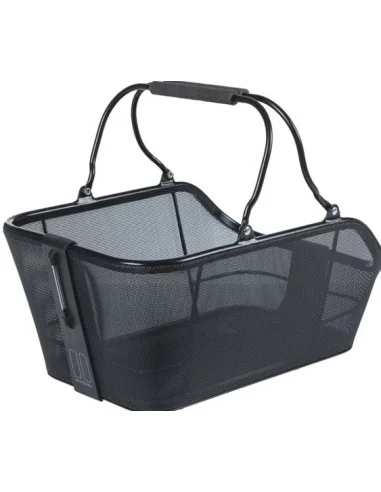 Fietsmand Basil Cento Tech Fiber Nordlicht MIK 21 Liter 39 x 24 x 15 cm zwart