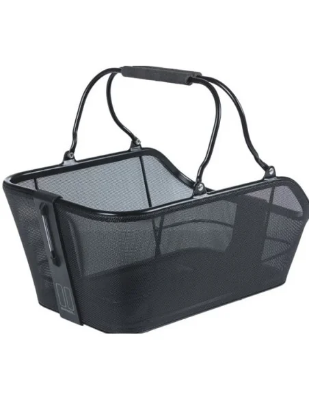 Fietsmand Basil Cento Tech Fiber Nordlicht MIK 21 Liter 39 x 24 x 15 cm zwart
