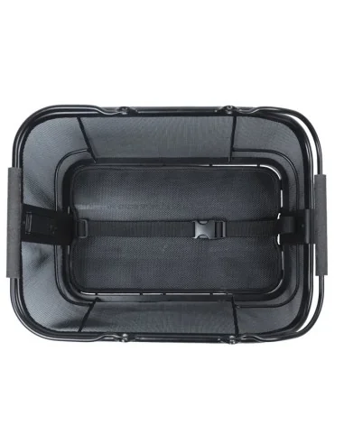 Fietsmand Basil Cento Tech Fiber Nordlicht MIK 21 Liter 39 x 24 x 15 cm zwart