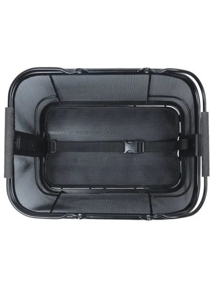 Fietsmand Basil Cento Tech Fiber Nordlicht MIK 21 Liter 39 x 24 x 15 cm zwart