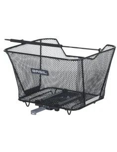 Fietsmand Basil Lesto met MIK bevestiging 24 x 32 x 17 cm - zwart 2