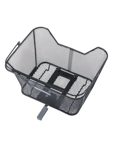Fietsmand Basil Lesto met MIK bevestiging 24 x 32 x 17 cm - zwart