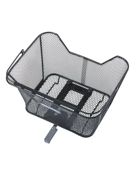 Fietsmand Basil Lesto met MIK bevestiging 24 x 32 x 17 cm - zwart