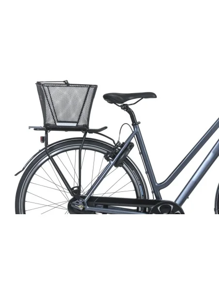 Fietsmand Basil Lesto met MIK bevestiging 24 x 32 x 17 cm - zwart