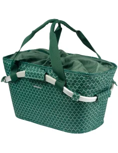 Fietsmand Basil Flair Carry All achtermand met MIK bevestiging 38 x 21 x 27 cm - groen