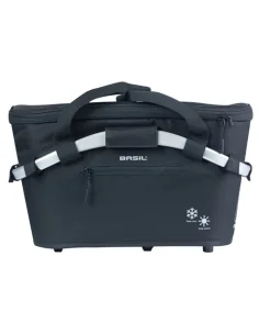 Fietsmand Basil Classic Carry All ISO met MIK bevestiging 18 liter 38 x 21 x 27 cm - zwart 2