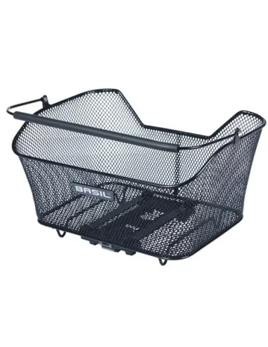 Fietsmand Basil Base M Multi System NX 13 liter 25 x 33 x 16 cm - zwart