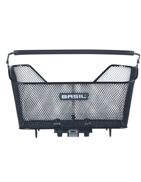 Fietsmand Basil Base M Multi System NX 13 liter 25 x 33 x 16 cm - zwart