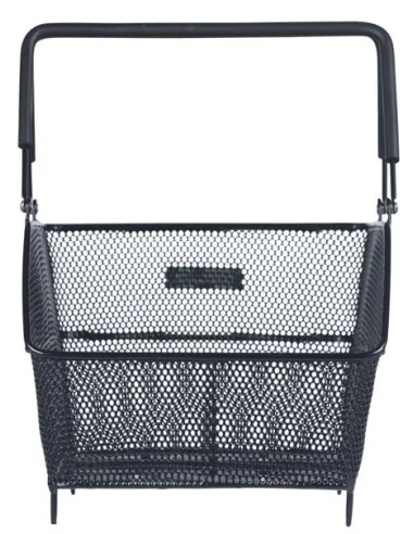 Fietsmand Basil Cento achtermand Multisysteem NX - zwart
