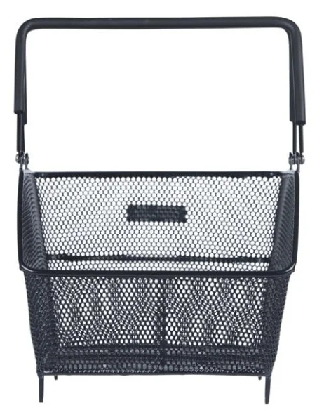 Fietsmand Basil Cento achtermand Multisysteem NX - zwart