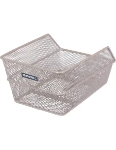 Fietsmand Basil Cento S 36 x 26 x 18 cm - Nude metallic