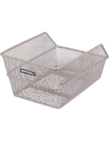 Fietsmand Basil Cento S 36 x 26 x 18 cm - Nude metallic