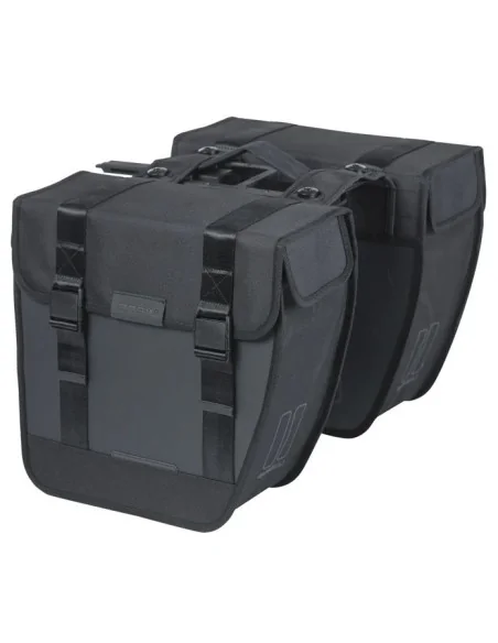 Dubbele fietstas Basil Tour Waterproof MIK 28 liter 14 x 29 x 30 cm (2x) - zwart