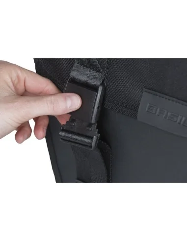 Dubbele fietstas Basil Tour Waterproof MIK 28 liter 14 x 29 x 30 cm (2x) - zwart