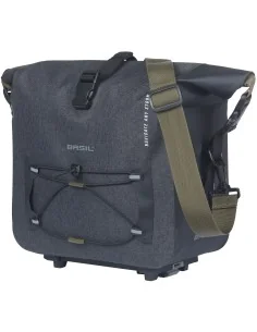 Bagagedragertas Basil Navigator Storm MIK 13 liter - 15 x 30 x 31 cm - zwart