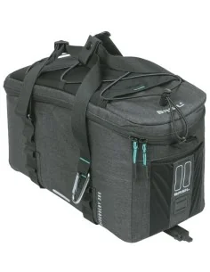 Bagagedragertas Basil Discovery 365D MIK 9 liter 34 x 16 x 18 cm - zwart 2
