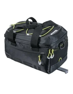 Bagagedragertas Basil Miles MIK 7 liter 29 x 18 x 17 cm - zwart/grijs 2