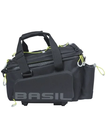 Bagagedragertas Basil Miles XL Pro MIK 9-36 liter 33 x 19 x 19 cm - zwart