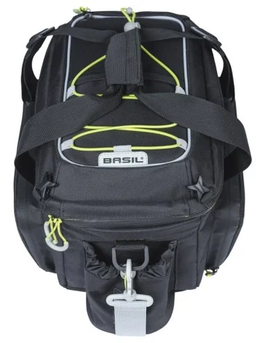 Bagagedragertas Basil Miles XL Pro MIK 9-36 liter 33 x 19 x 19 cm - zwart