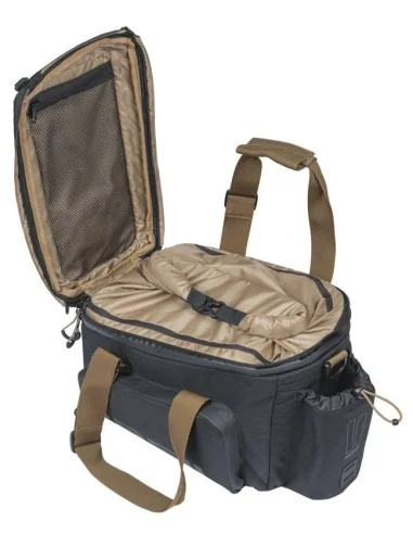 Bagagedragertas Basil Miles XL Pro MIK 9-36 liter - zwart
