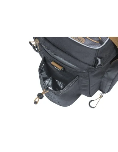 Bagagedragertas Basil Miles XL Pro MIK 9-36 liter - zwart
