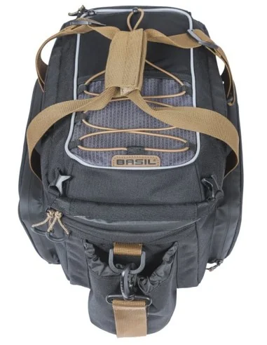 Bagagedragertas Basil Miles XL Pro MIK 9-36 liter - zwart
