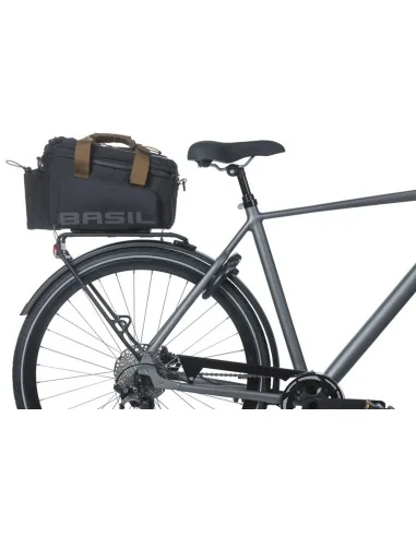 Bagagedragertas Basil Miles XL Pro MIK 9-36 liter - zwart