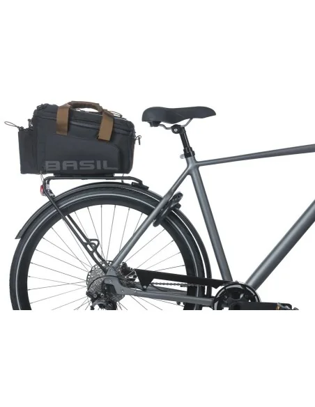 Bagagedragertas Basil Miles XL Pro MIK 9-36 liter - zwart