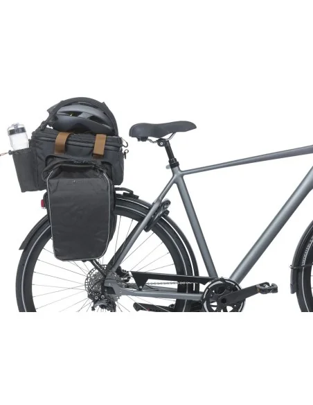 Bagagedragertas Basil Miles XL Pro MIK 9-36 liter - zwart