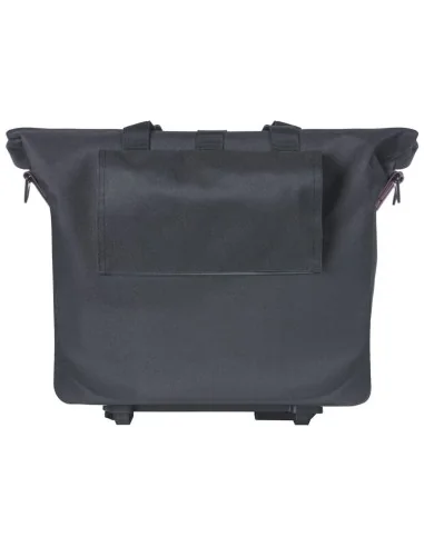 Fietshandtas Basil City MIK 8 - 11 liter 19 x 30 x 26 cm - zwart