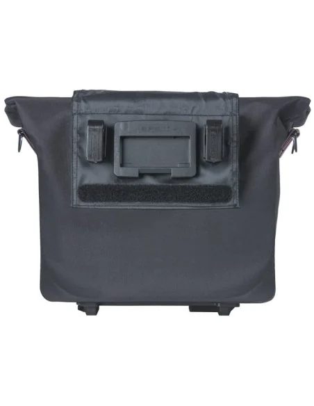 Fietshandtas Basil City MIK 8 - 11 liter 19 x 30 x 26 cm - zwart