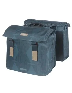 Dubbele fietstas Basil Elegance MIK 40-49 liter - estate blauw 2