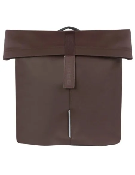 Dubbele fietstas Basil City MIK 28-32 liter - roasted brown