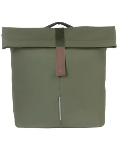 Dubbele Fietstas Basil City MIK 28 - 32 liter - Moss Green 2