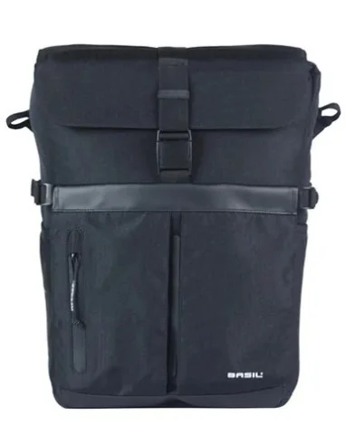 Fietsschoudertas Basil Move MIK 15 liter 14 x 24 x 34 cm - Zwart