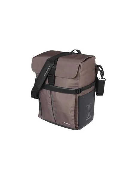 Fietsschoudertas Basil Move MIK 15 liter 14 x 24 x 34 cm - Bruin