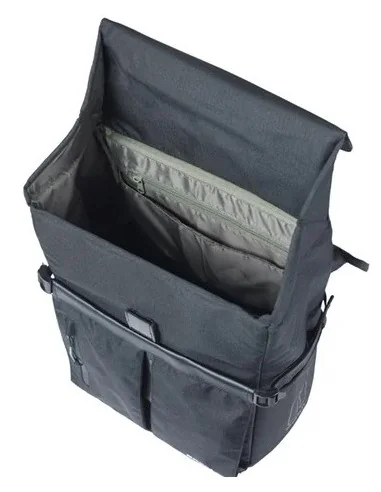 Fietsschoudertas Basil Move MIK studs 14 liter 14 x 24 x 34 cm - zwart