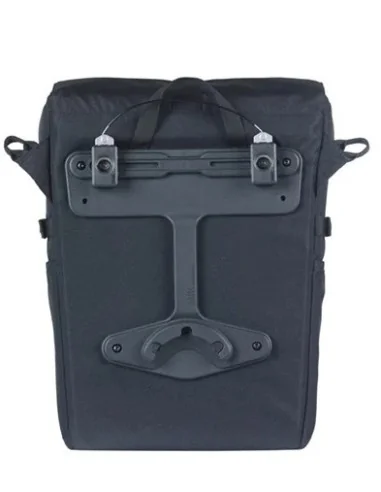 Fietsschoudertas Basil Move MIK studs 14 liter 14 x 24 x 34 cm - zwart