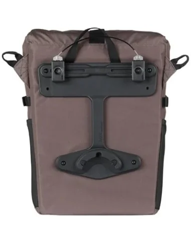 Fietsschoudertas Basil Move MIK studs 14 liter 14 x 24 x 34 cm - bruin