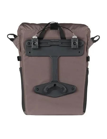 Fietsschoudertas Basil Move MIK studs 14 liter 14 x 24 x 34 cm - bruin