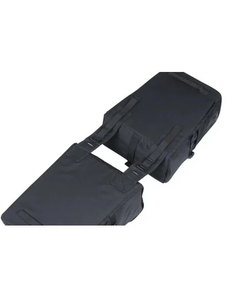 Dubbele fietsas Basil Move 30 liter 16 x 27 x 38 cm - zwart